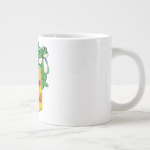 Frösche zusammen stark Jumbo-Tasse (Rechts)