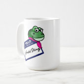 Frösche zusammen stark kaffeetasse (Vorderseite Links)