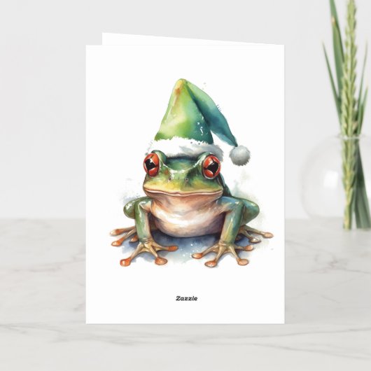 Froscher Weihnachtsfrosch, Brauch (Rückseite)