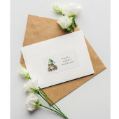 Froscher Weihnachtsfrosch, Brauch Adressaufkleber