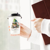 Froscher Weihnachtsfrosch, Brauch Pappbecher