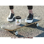 Froscher Weihnachtsfrosch, Brauch Pappbecher