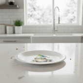 Froscher Weihnachtsfrosch, Brauch Pappteller