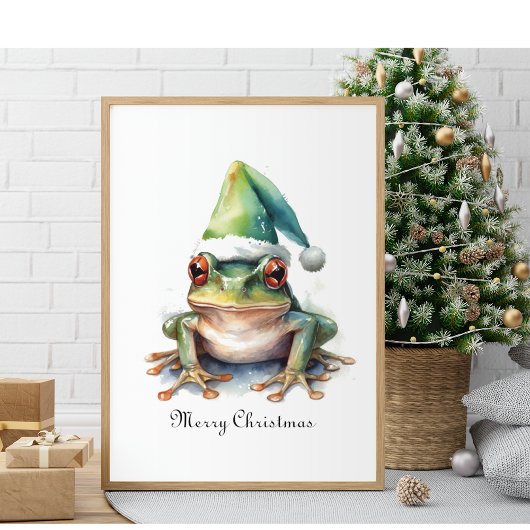 Froscher Weihnachtsfrosch, Brauch Poster