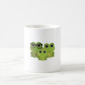 Froschfamilie Kaffeetasse (Mittel)