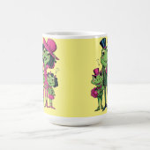 Froschfamilie Mug Kaffeetasse (Mittel)