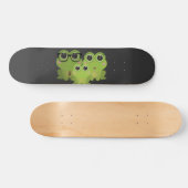 Froschfamilie Skateboard (Horizontal)