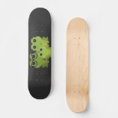 Froschfamilie Skateboard (Vorderseite)