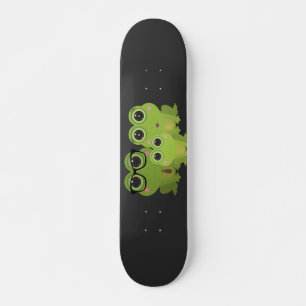 Froschfamilie Skateboard