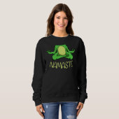 Froschfang mit dem Froschstecher Sweatshirt (Vorne ganz)