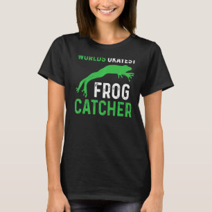 Froschfangen Weltbester Froschfänger T-Shirt