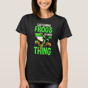 Froschfänger Amphibienfrösche ist mein Ding T-Shirt