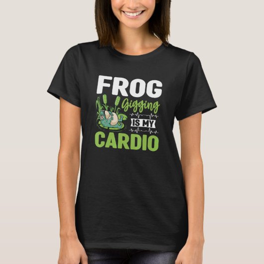 Froschfänger Fang von Frosch - Gigging 1 T-Shirt (Vorderseite)