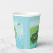 Froschfänger Pappbecher (Rechts)