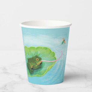 Froschfänger Pappbecher