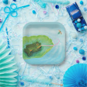 Froschfänger Pappteller (Party)