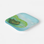 Froschfänger Pappteller (Gewinkelt)