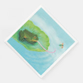 Froschfänger Serviette (Ecke)