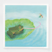 Froschfänger Serviette (Vorderseite)