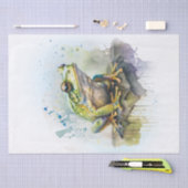 Froschfarbe Seidenpapier (Handwerk)