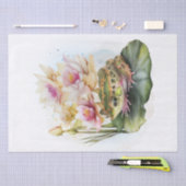 Froschfarbe Seidenpapier (Handwerk)