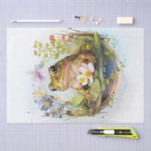 Froschfarbe Seidenpapier (Handwerk)