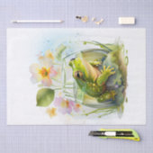 Froschfarbe Seidenpapier (Handwerk)