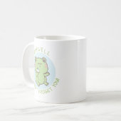 Froschfest machen, ich werde dich nicht vergessen kaffeetasse (Vorderseite Links)