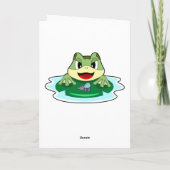 Froschfliege Karte (Rückseite)