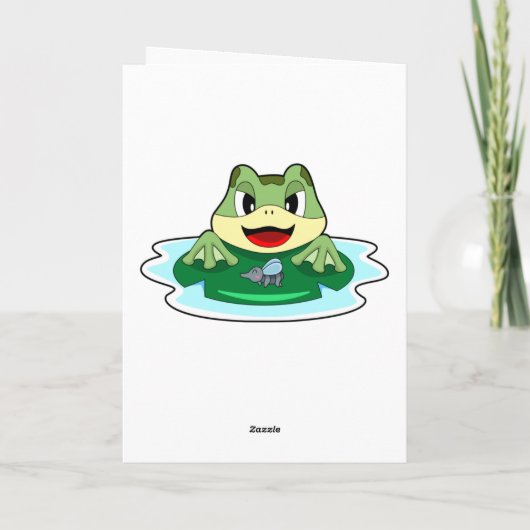 Froschfliege Karte (Rückseite)