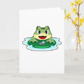 Froschfliege Karte (Gelbe Blume)