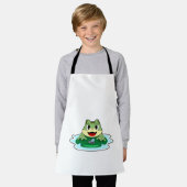 Froschfliege Schürze (Getragen)