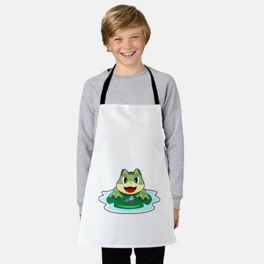 Froschfliege Schürze (Getragen)