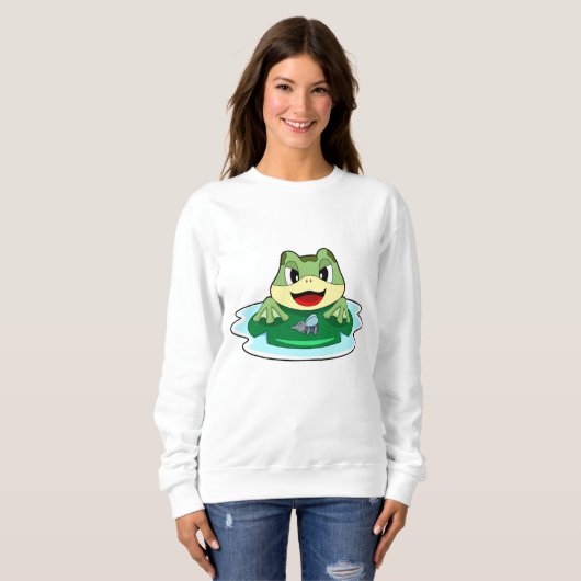 Froschfliege Sweatshirt (Vorne ganz)