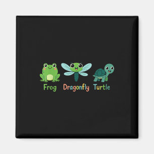 Froschfliegenschildkrötenfrösche Spaß subtil polit Magnet