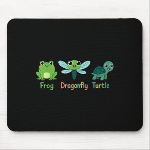 Froschfliegenschildkrötenfrösche Spaß subtil polit Mousepad