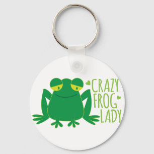 Froschfrau Schlüsselanhänger