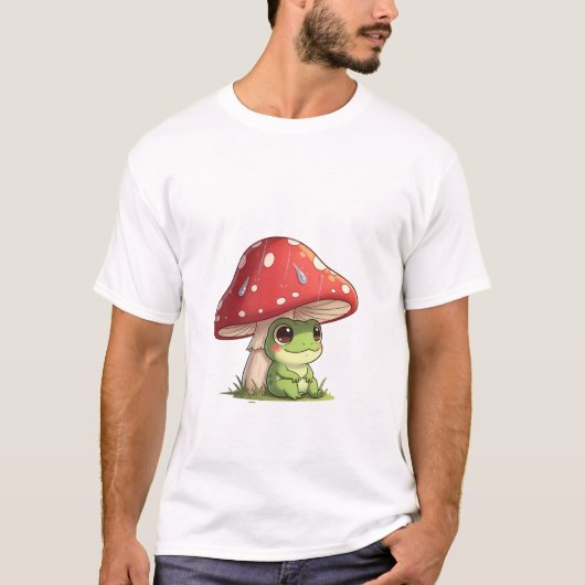 Froschfreund Pilz T-Shirt (Vorderseite)