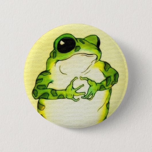 Froschfrosch Button (Vorderseite)