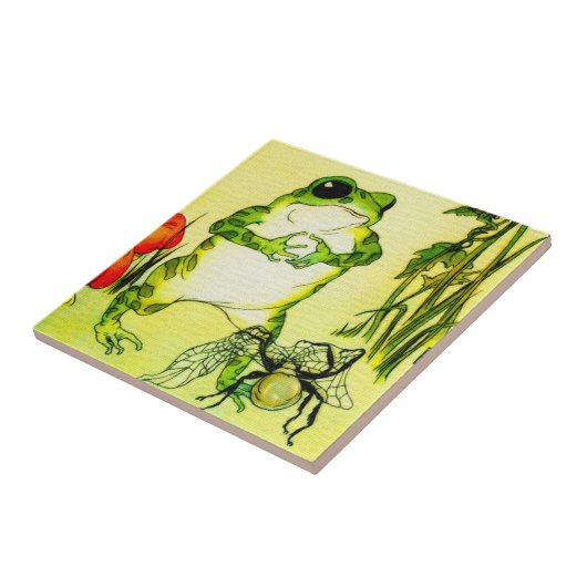 Froschfrosch Fliese (Seite)