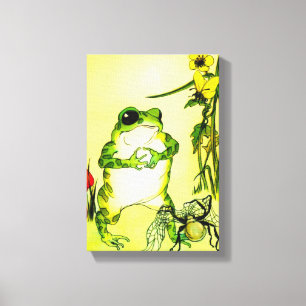 Froschfrosch Leinwanddruck