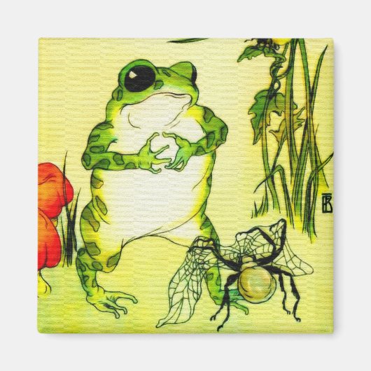 Froschfrosch Magnet (Vorne)