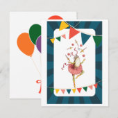 Froschfrosch Mitteilungskarte (Vorne/Hinten)