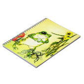 Froschfrosch Notizblock (Linke Seite)
