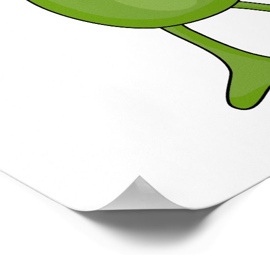 Froschfrosch Poster (Ecke)