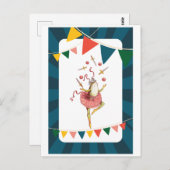 Froschfrosch Postkarte (Vorne/Hinten)