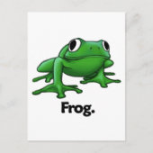 Froschfrosch. Postkarte (Vorderseite)