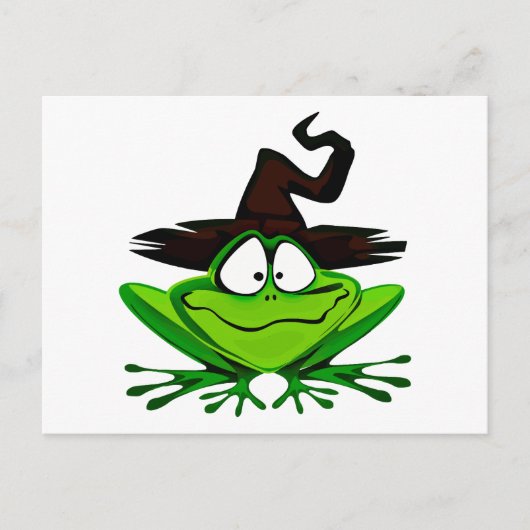 Froschfrosch Postkarte (Vorderseite)