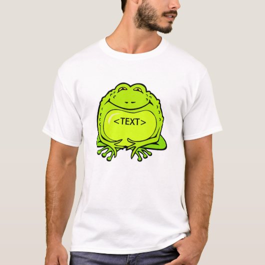 Froschfrosch,<TEXT> T-Shirt (Vorderseite)