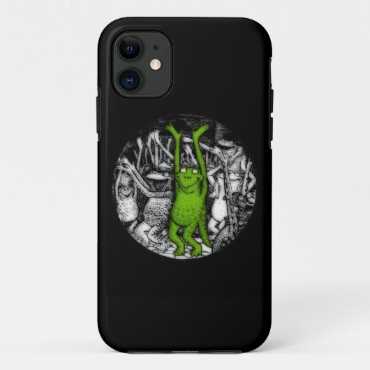Froschfrosche Case-Mate iPhone Hülle (Rückseite)